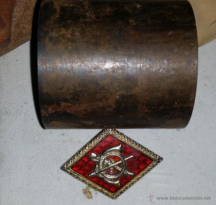 Antig&uuml;edades: TROQUEL DE INSIGNIA EPOCA DE ALFONSO XIII - Foto 5