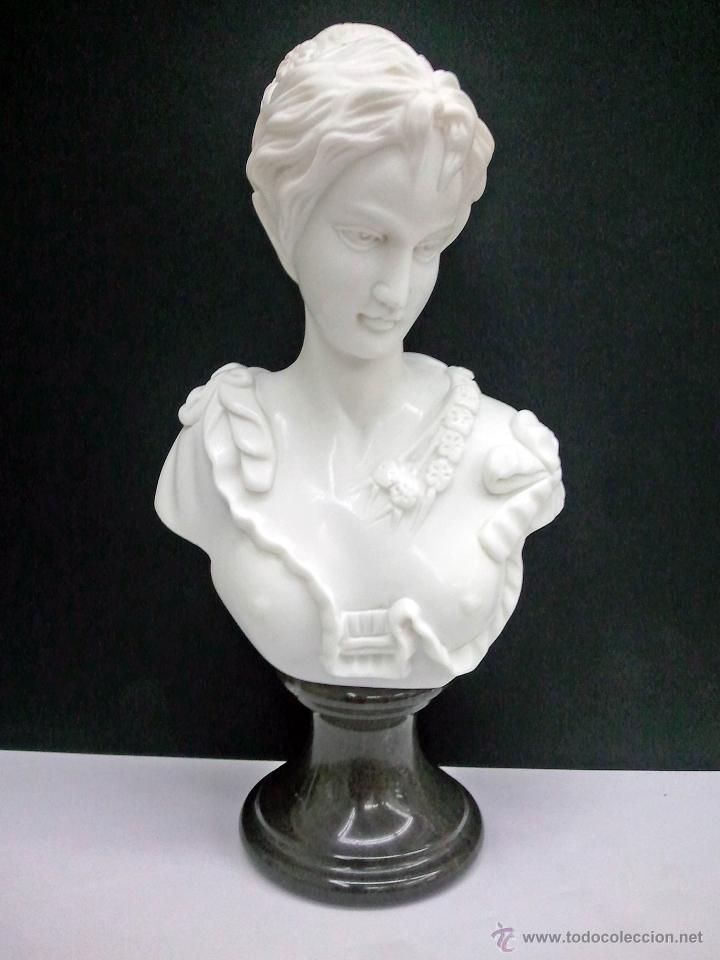 Antiques: Cabeza de mujer de Marmol n&ordm; 4