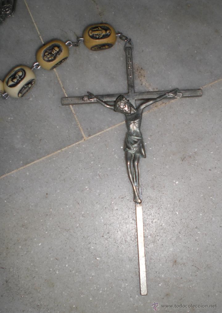 Antig&uuml;edades: Enorme Rosario de F&aacute;tima. 150 cm - Foto 3