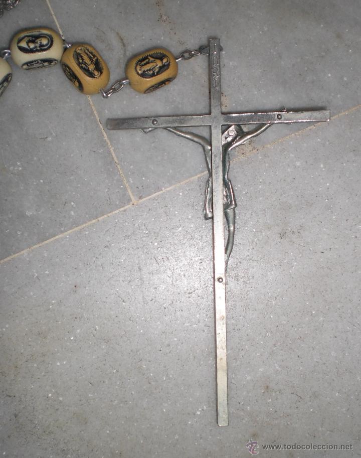 Antig&uuml;edades: Enorme Rosario de F&aacute;tima. 150 cm - Foto 6