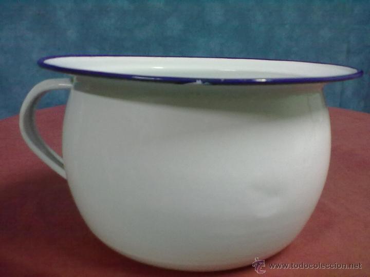 Antig&uuml;edades: ORINAL CHAPA HIERRO ESMALTADO - Foto 1