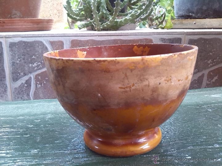 Antig&uuml;edades: antigua taza de barro. - Foto 1