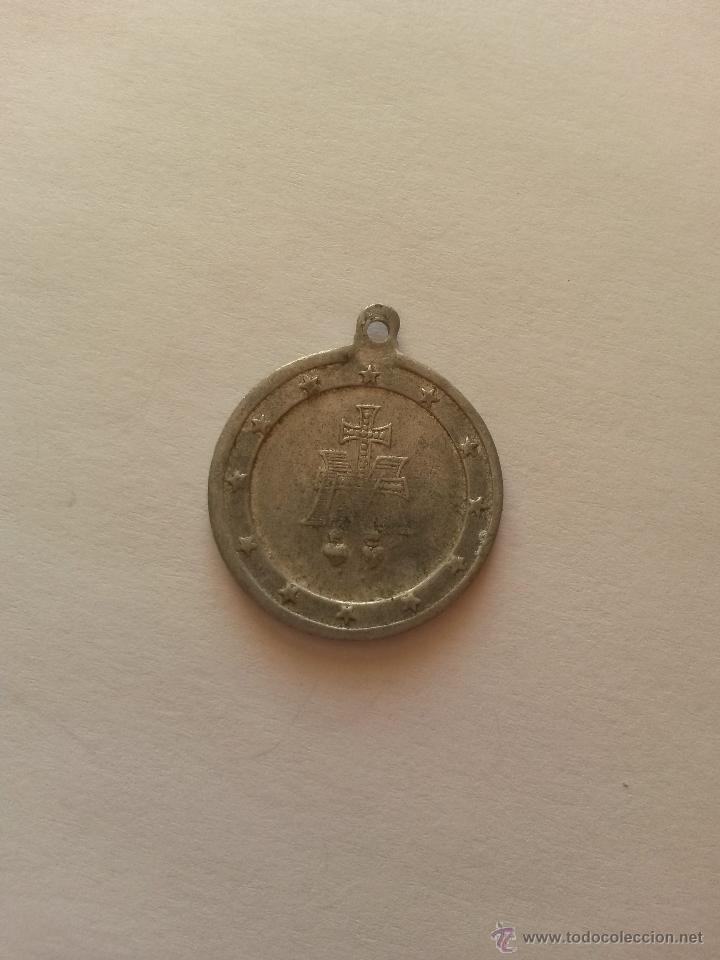 Antig&uuml;edades: Medalla religiosa, virgen de 2,1 cms., diametro - Foto 2