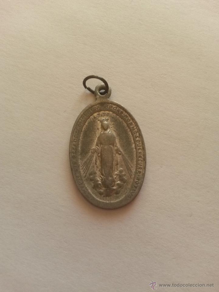 Antig&uuml;edades: Medalla virgen de 2,8 x 1,7 cms - Foto 1