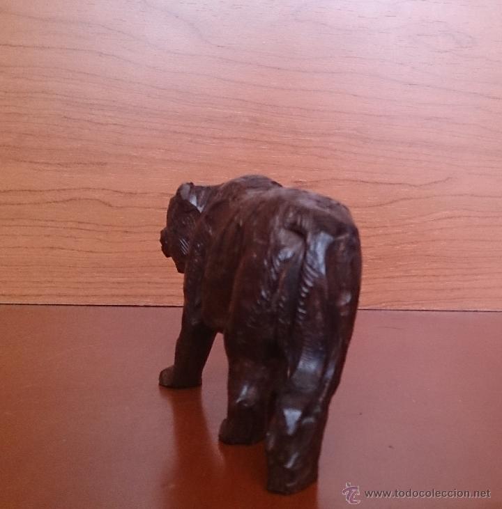 Antig&uuml;edades: Leopardo en madera tallada . - Foto 9