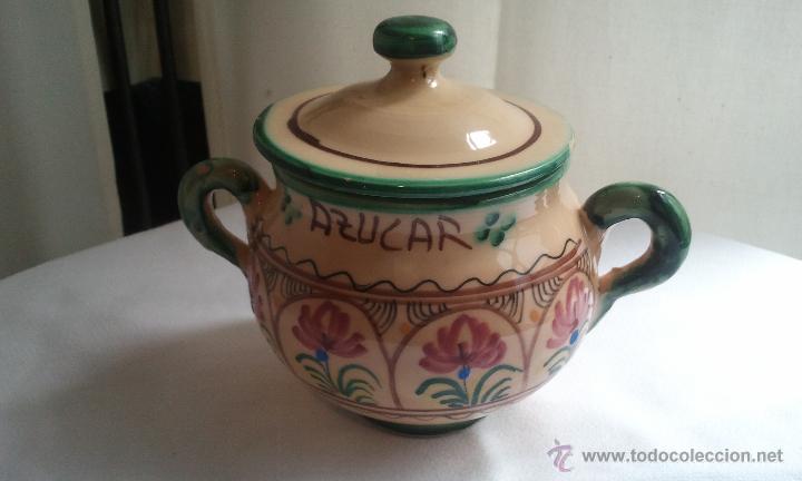 Antig&uuml;edades: Azucarero ceramica - Foto 1