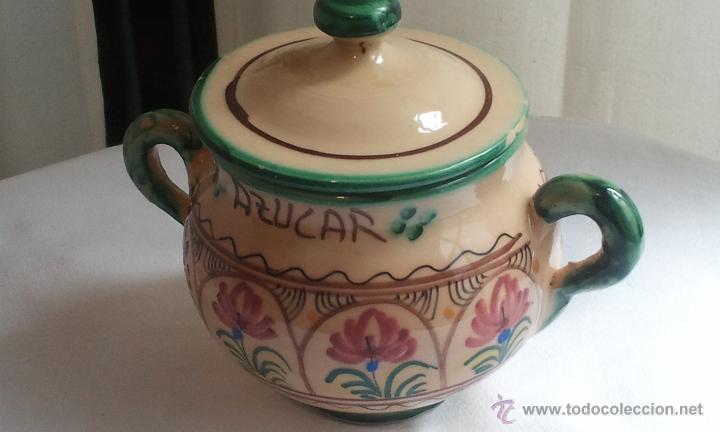 Antig&uuml;edades: Azucarero ceramica - Foto 2