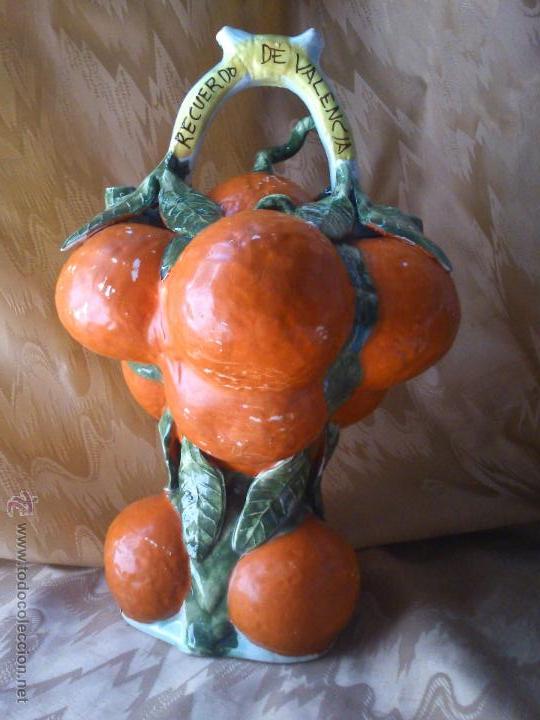 Antig&uuml;edades: BOTIJO VALENCIANO EN FORMA DE NARANJA - Foto 1