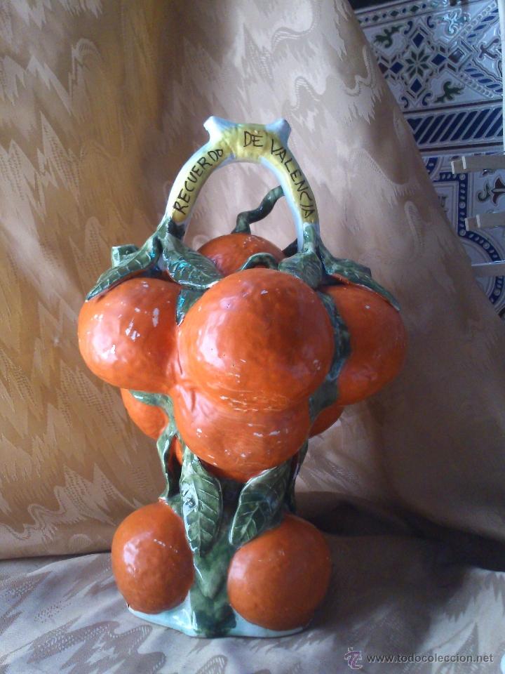 Antig&uuml;edades: BOTIJO VALENCIANO EN FORMA DE NARANJA - Foto 3