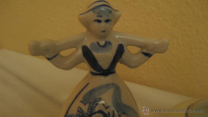 Antig&uuml;edades: PAREJA DE CERAMICA DE DELFT - Foto 6