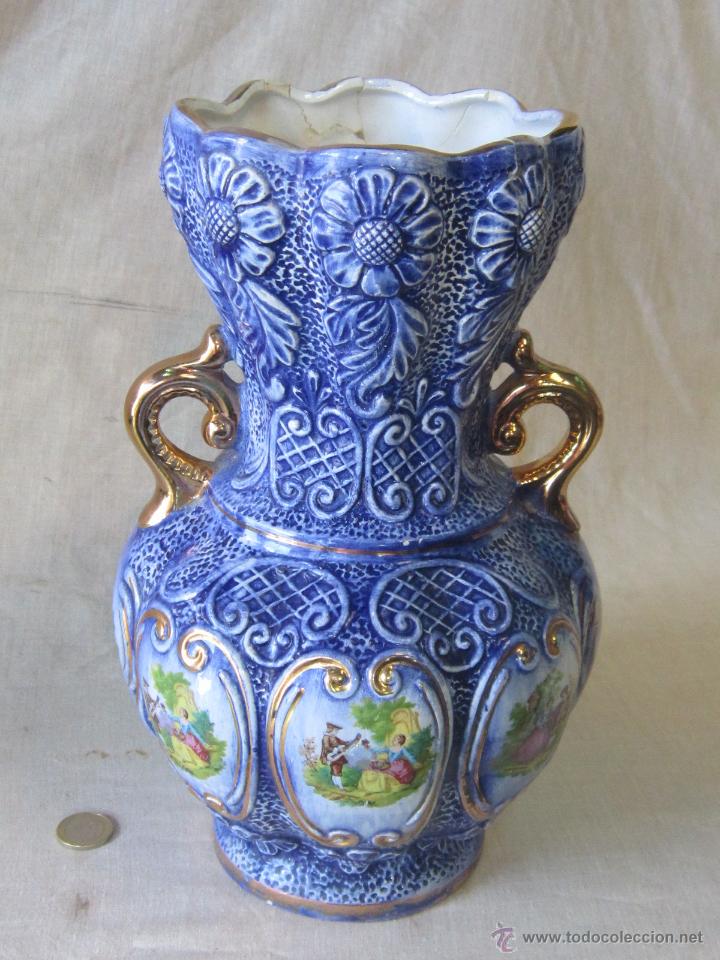 Antig&uuml;edades: JARRON ANTIGUO DE PORCELANA - Foto 5