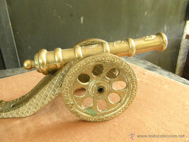 Antiques: CA&Ntilde;ON DE BRONCE-ANTIGUO