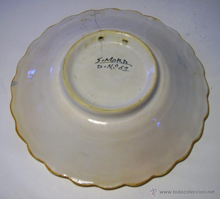 Antig&uuml;edades: PLATO GALLONADO DE TALAVERA - Foto 6