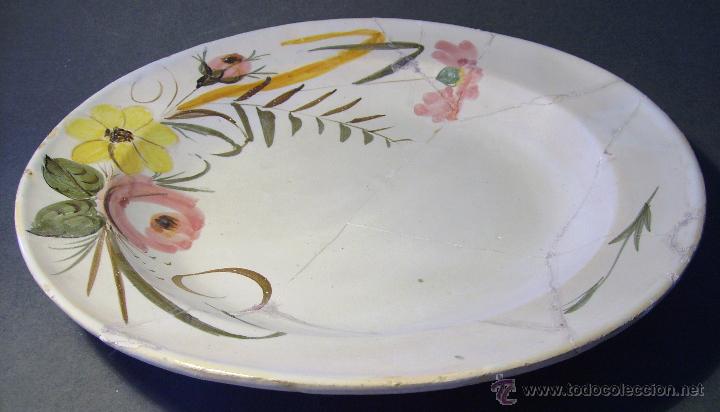 Antig&uuml;edades: GRAN  PLATO  CERAMICA  DE  MANISES - Foto 3