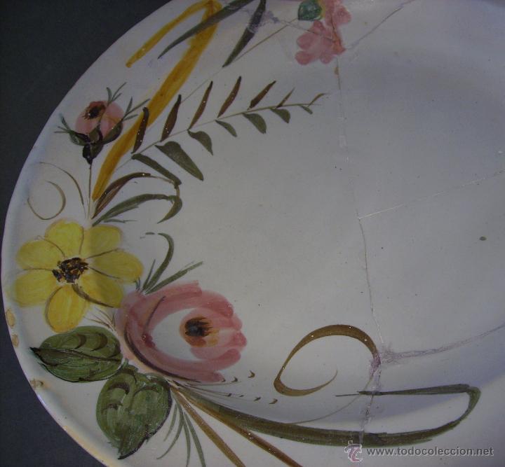 Antig&uuml;edades: GRAN  PLATO  CERAMICA  DE  MANISES - Foto 4