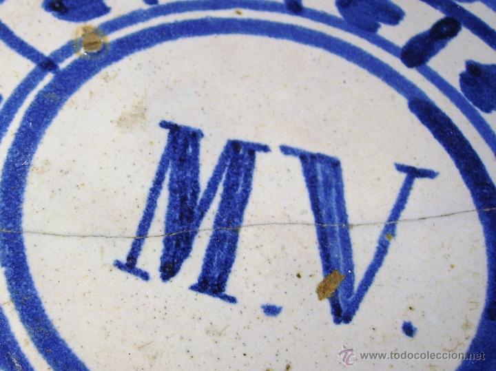 Antig&uuml;edades: GRAN PLATO ARAGONES DE MUEL XIX - Foto 7