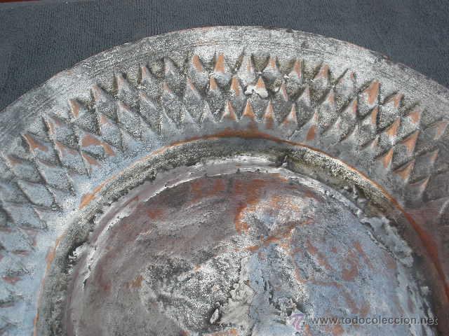Antig&uuml;edades: PLATO DE COBRE. 30CM - Foto 3