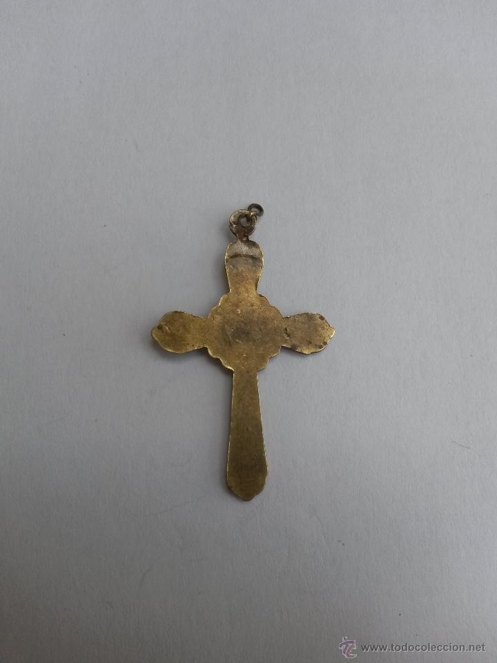 Antig&uuml;edades: Crucifijo de 3,7 x 2,2 cms - Foto 2