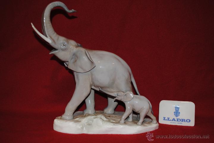 Antig&uuml;edades: Figura Lladr&oacute; de Elefantes. - Foto 1