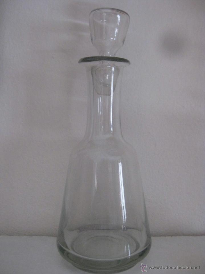 Antig&uuml;edades: BOTELLA CRISTAL SOPLADO GRANDE - Foto 1