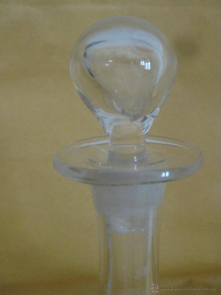 Antig&uuml;edades: BOTELLA CRISTAL SOPLADO PEQUE&Ntilde;A - Foto 2