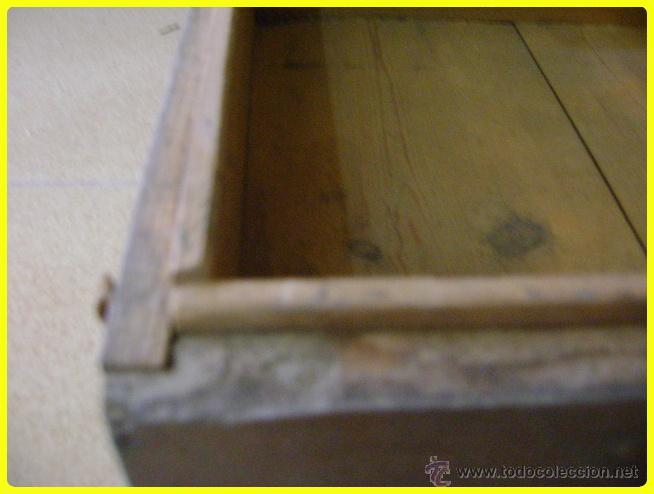 Antig&uuml;edades: Antigua maleta madera - Foto 4