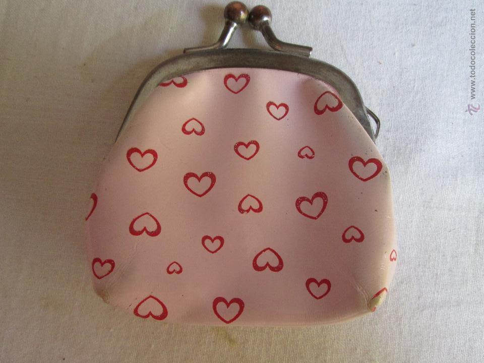 Antig&uuml;edades: MONEDERO CORAZONES. - Foto 1