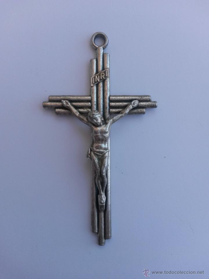 Antig&uuml;edades: Crucifijo de 5,3 x 2,8 cms - Foto 1