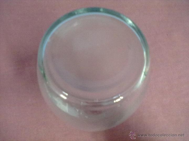 Antig&uuml;edades: BOTELLA FLORERO CRISTAL MOLDE - Foto 3