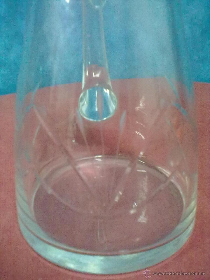 Antig&uuml;edades: JARRA DE AGUA CRISTAL TALLADO - Foto 2