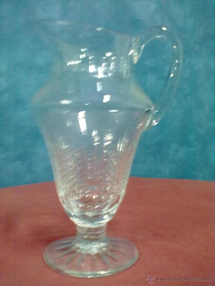 Antig&uuml;edades: JARRA CRISTAL TALLADO - Foto 1