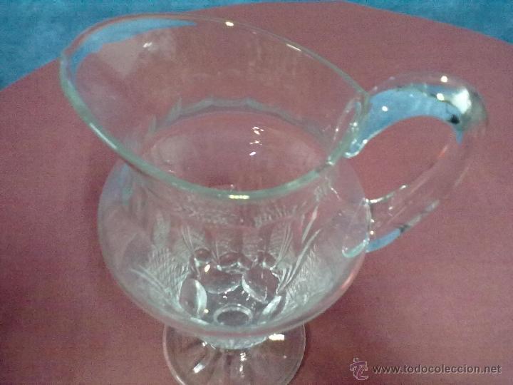 Antig&uuml;edades: JARRA CRISTAL TALLADO - Foto 2