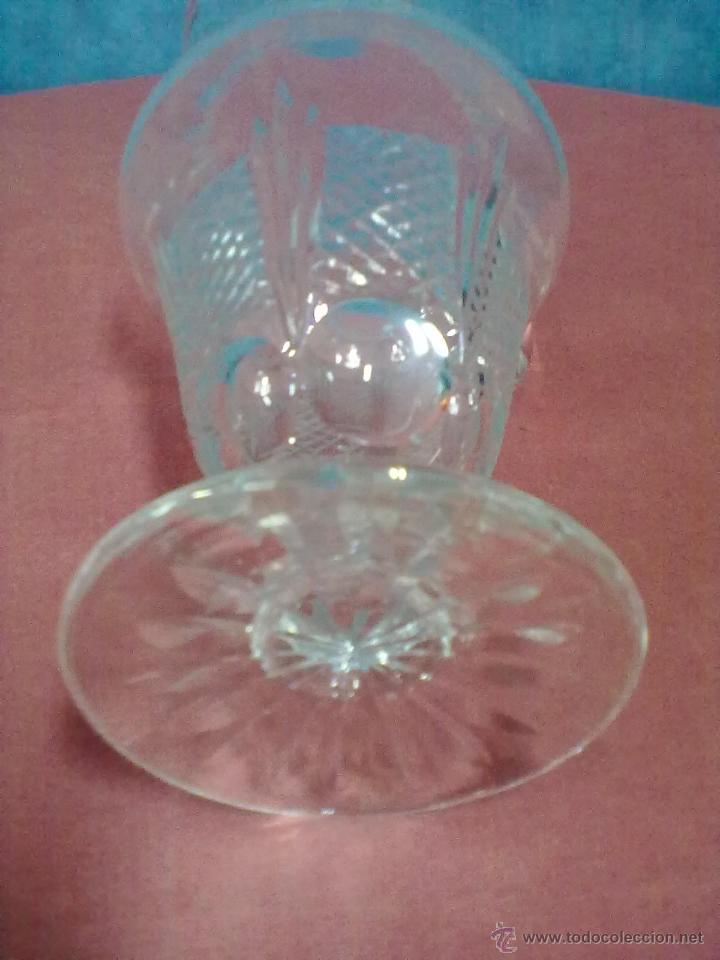Antig&uuml;edades: JARRA CRISTAL TALLADO - Foto 3