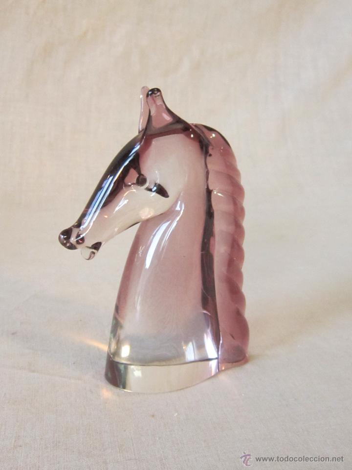 Antig&uuml;edades: CABALLO EN CRISTAL DE MURANO - Foto 4