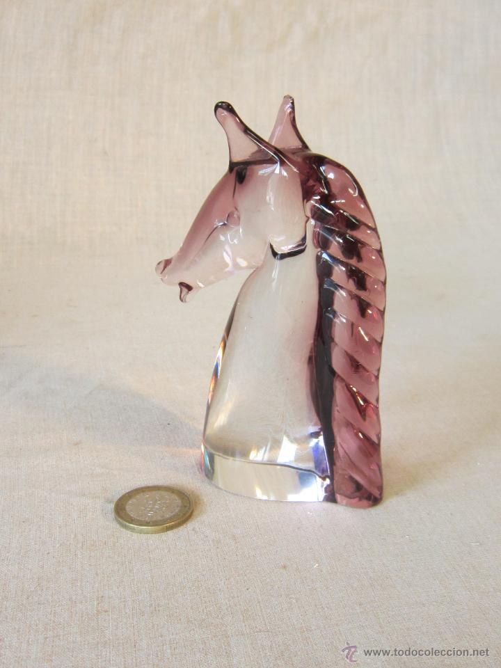 Antig&uuml;edades: CABALLO EN CRISTAL DE MURANO - Foto 5