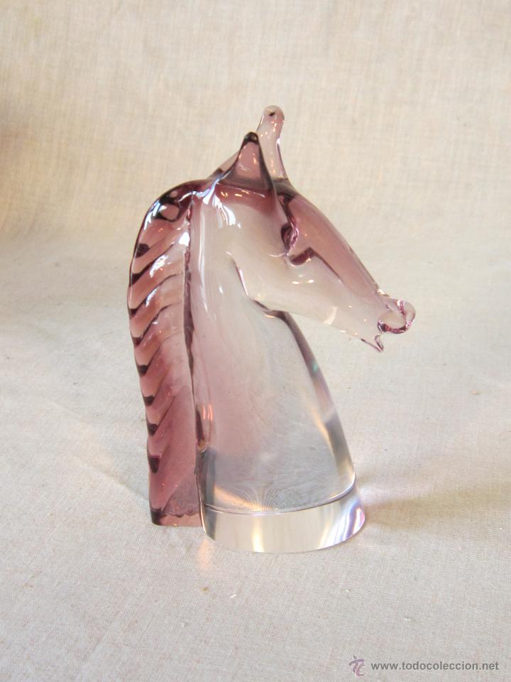 Antig&uuml;edades: CABALLO EN CRISTAL DE MURANO - Foto 9