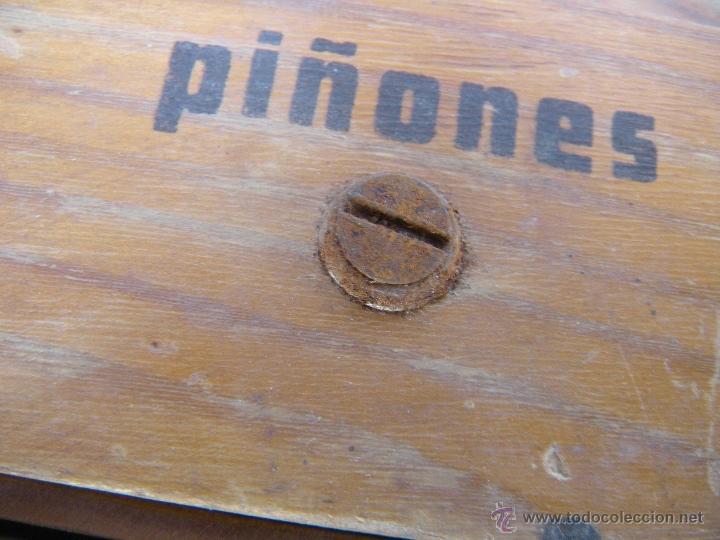 Antig&uuml;edades: ESPECIERO DE MADERA R&Uacute;STICO - Foto 2