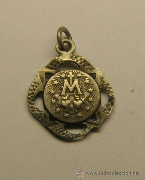 Antig&uuml;edades: Medalla de la Inmaculada Concepci&oacute;n. - Foto 2