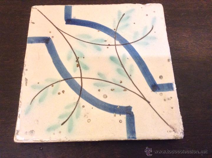 Antig&uuml;edades: AZULEJO SIGLO XVIII - Foto 1