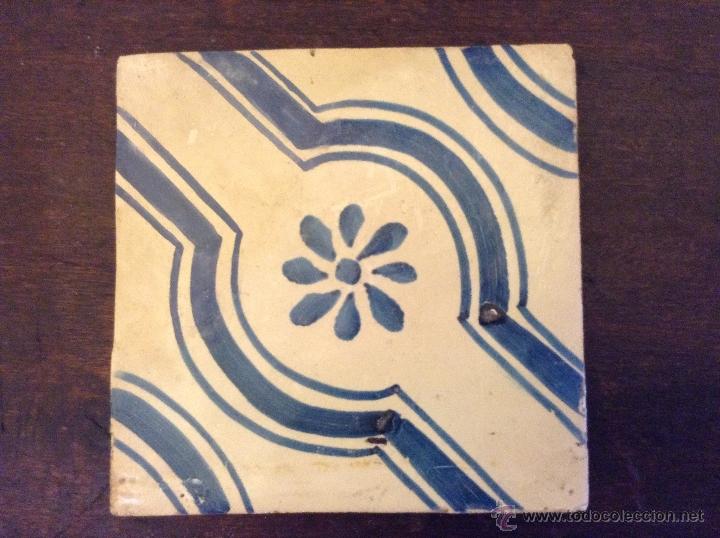 Antig&uuml;edades: AZULEJO DEL SIGLO XIX - Foto 1