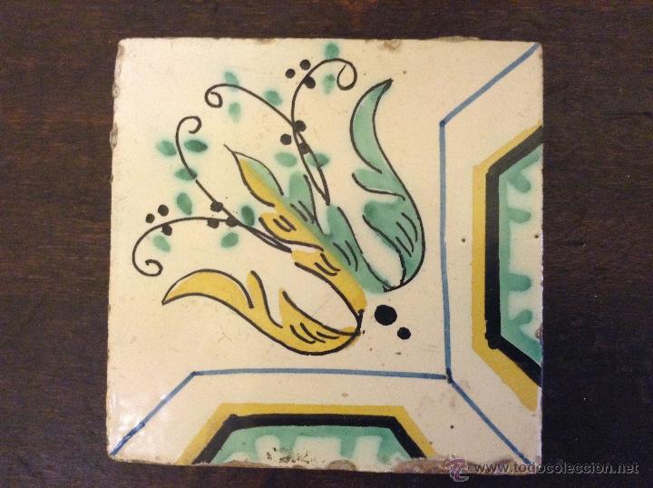 Antig&uuml;edades: AZULEJO DEL SIGLO XIX - Foto 1