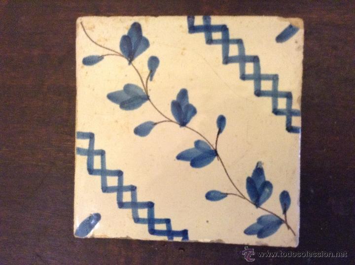 Antig&uuml;edades: AZULEJO DEL SIGLO XIX - Foto 1