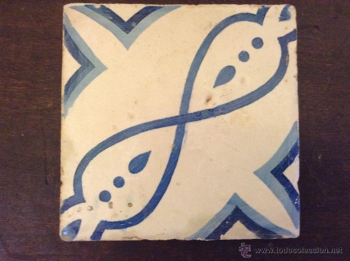 Antig&uuml;edades: AZULEJO DEL SIGLO XIX - Foto 1