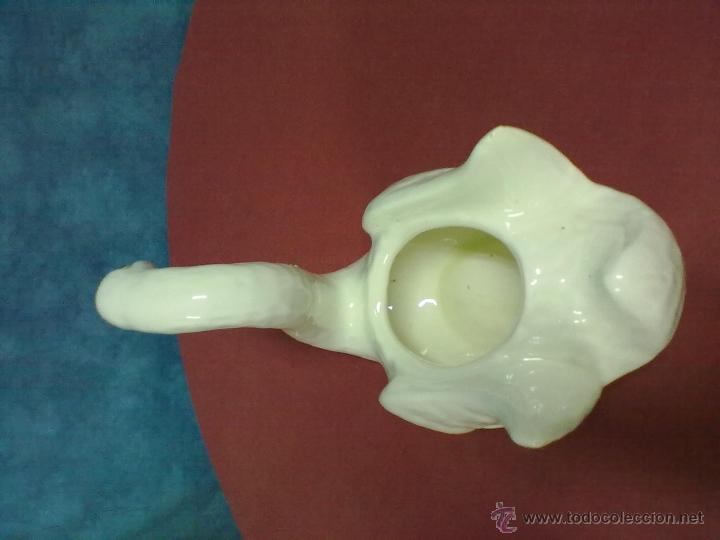 Antig&uuml;edades: CISNE CENTRO DE MESA LOZA FLORERO JARDINERA - Foto 3