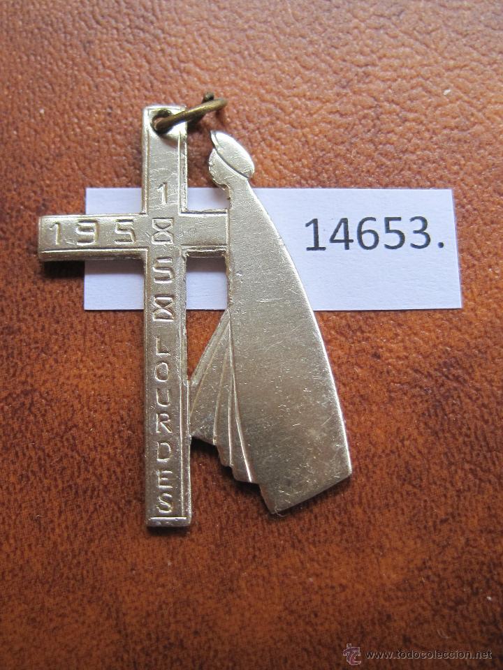 Antig&uuml;edades: Medalla Religiosa, Lourdes - Foto 1