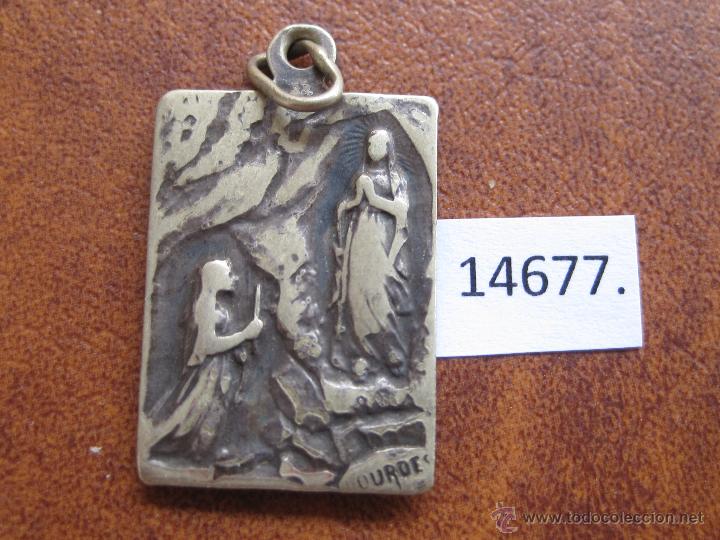 Antig&uuml;edades: Medalla Religiosa, Lourdes - Foto 2