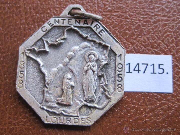 Antig&uuml;edades: Medalla Religiosa, Lourdes - Foto 1