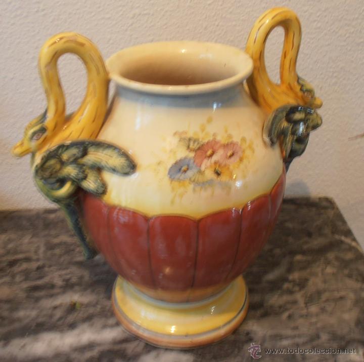Antig&uuml;edades: JARRON DE CERAMICA PEYRO - Foto 3