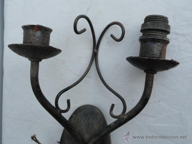 Antig&uuml;edades: BONITO APLIQUE DE HIERRO. - Foto 2