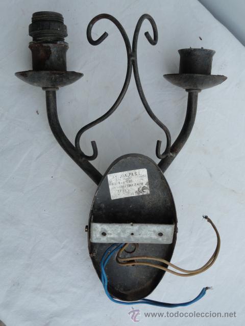Antig&uuml;edades: BONITO APLIQUE DE HIERRO. - Foto 4